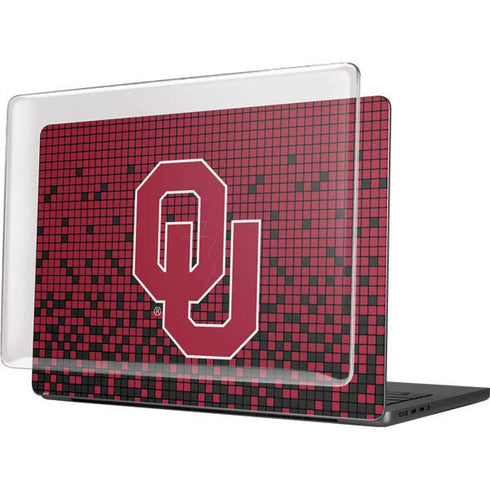 University of Oklahoma Sooners Red Digi MacBook Pro 14in (2021-24) Case plus Skin